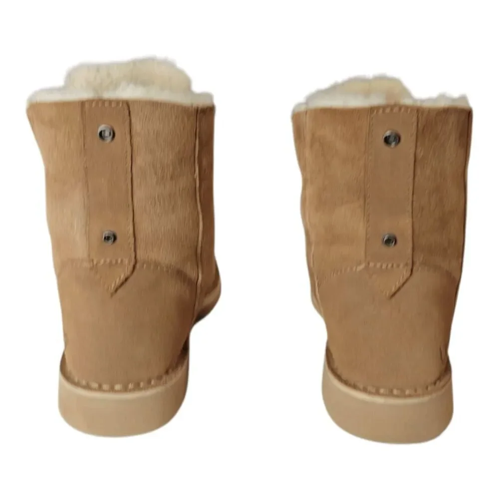 UGG Quincy Suede Lace-Up Waterproof Winter Boot Size 9.5